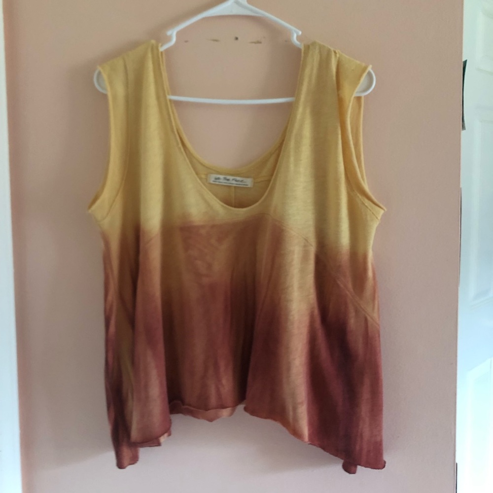 Free People Tie-dye Top!